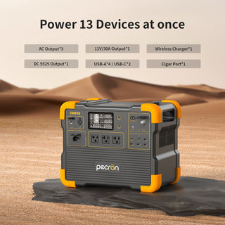 Pecron E1500LFP – 1536Wh LiFePO4 Portable Power Station