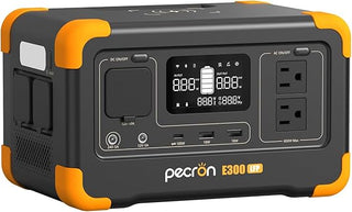 Pecron E300LFP – 288Wh LiFePO4 Portable Power Station