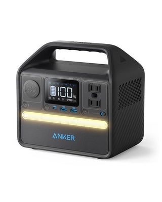 Anker 521 – 256Wh LiFePO4 Portable Power Station with 100W Solar Panel