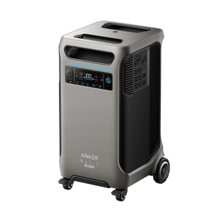 Anker SOLIX F3800 Plus – 7.68kWh Portable Power Station with BP3800 Expansion & 400W Solar Panel