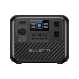 BLUETTI AC70 Solar Generator 1000W