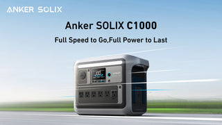 Anker SOLIX C1000 – 2112Wh LiFePO4 Portable Power Station with BP1000 Expansion