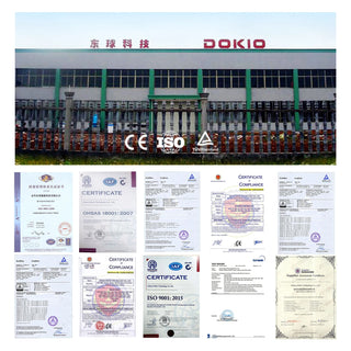 Dokio 18V Foldable Monocrystalline Solar Panel