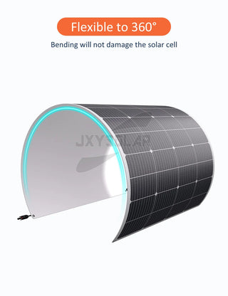 Jinxysolar 500W Flexible Monocrystalline Solar Panel