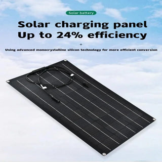 Foxsur 12V Portable Flexible Solar Panel
