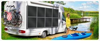 CTOLITY 400W Solar Panel for RV & Outdoor Use