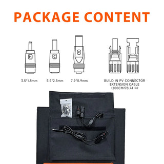 CTOLITY SP100 100W Foldable Solar Panel Kit