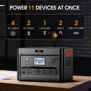 EBL Home & Outdoor Power Station 2400