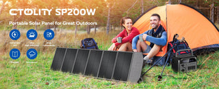 CTOLITY SP200 Off-Grid 200W Solar Panel