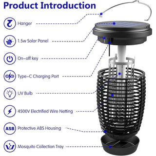 ZapLite Solar 2-in-1 Insect Killer