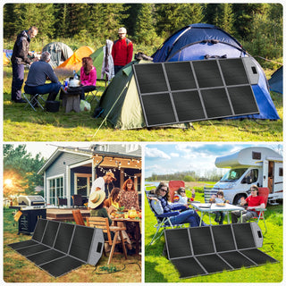 CTOLITY 400W Solar Panel for RV & Outdoor Use