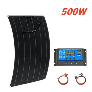 Foxsur 12V Portable Flexible Solar Panel