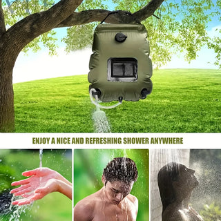 SolarRinse 20L Foldable Shower