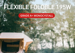 Dokio 18V Foldable Monocrystalline Solar Panel