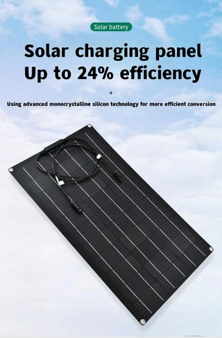 Foxsur 12V Portable Flexible Solar Panel