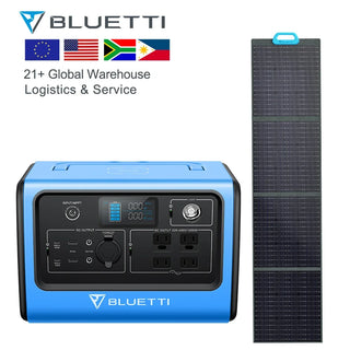 Bluetti EB70+PV120 Solar Generator 1000W