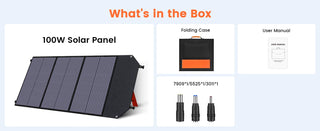 CTOLITY AP200L 192Wh Portable Power Station + 100W Solar Panel Kit
