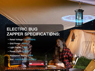 InsectGuard 15W Outdoor Mosquito Zapper