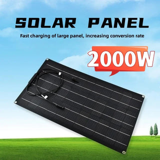 Foxsur 12V Portable Flexible Solar Panel
