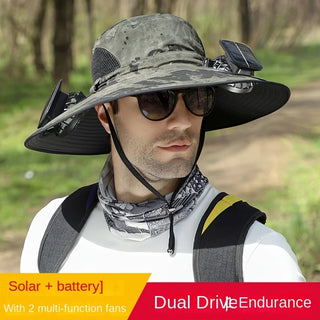 SolarBreeze Outdoor Fan Cap