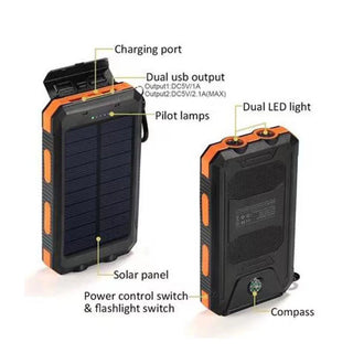 SolarVault 20000mAh Outdoor Power Bank