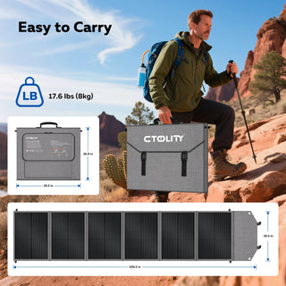 CTOLITY SP200 Off-Grid 200W Solar Panel