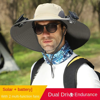 SolarBreeze Outdoor Fan Cap