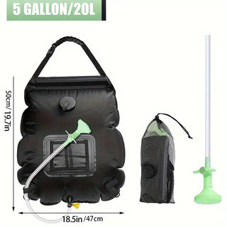 SolarRinse 20L Foldable Shower