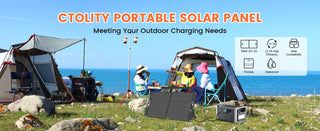 CTOLITY SP100 ETFE 100W Portable Solar Panel