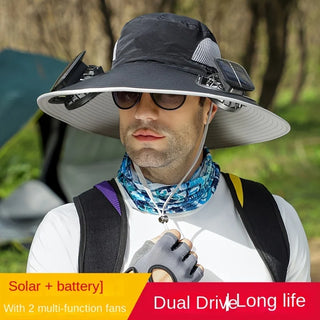 SolarBreeze Outdoor Fan Cap
