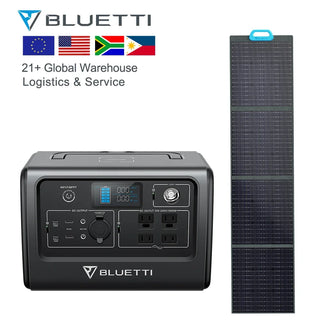 Bluetti EB70+PV120 Outdoor Solar Station