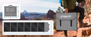 CTOLITY SP200 Off-Grid 200W Solar Panel