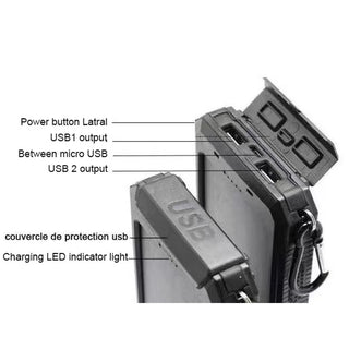 SolarVault 20000mAh Outdoor Power Bank