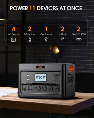 EBL 2400W Portable Power Station