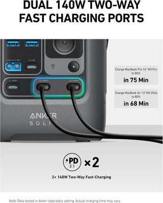 Anker SOLIX C300 300W Portable Power Station