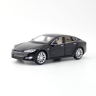 Tesla Model S Pull Back Toy Car
